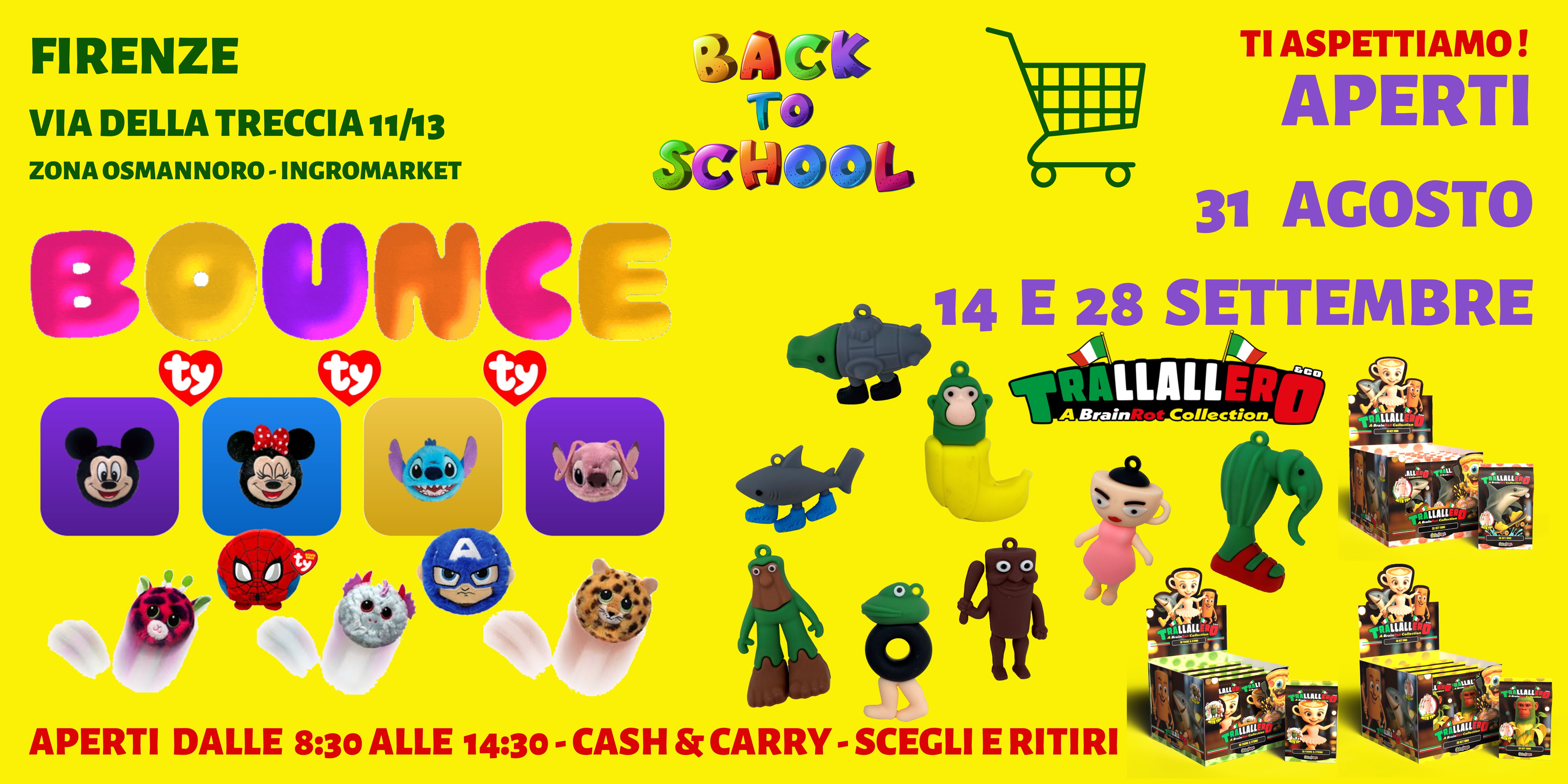 Apertura Domenica 31 agosto e 14 e 28 setembre
